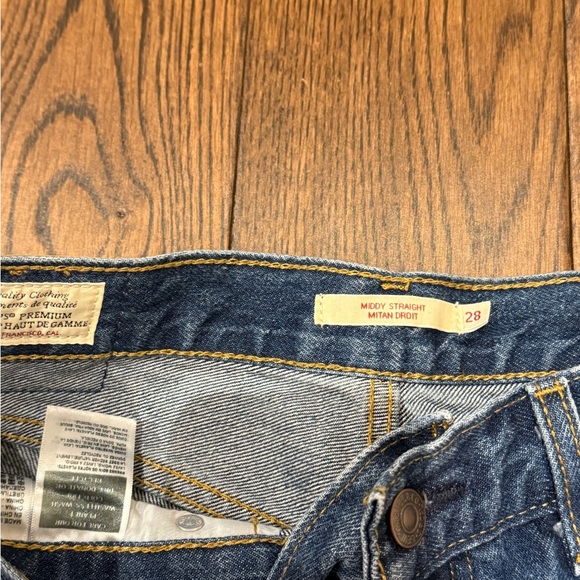Levi’s premium midi straight size 28 - Picture 5 of 5